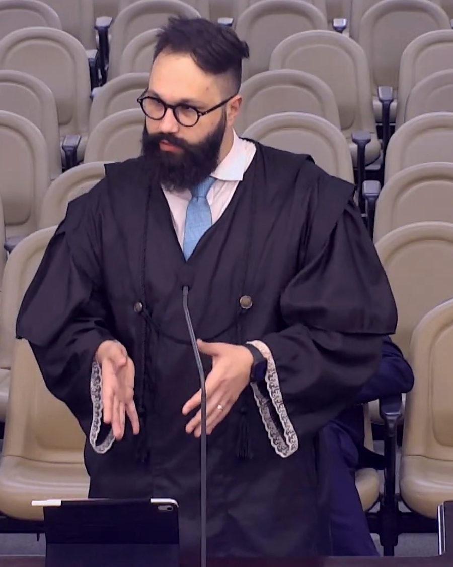 Dr. Gustavo R. Matias. Em sessão de julgamento